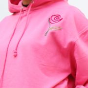 Face of Life <br/><span> Fuchsia Pink Pullover Hoodie