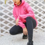 Face of Life <br/><span> Fuchsia Pink Pullover Hoodie