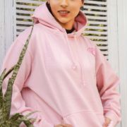 Love Math Equation <br/><span> Baby Pink Pullover Hoodie