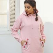 Eden Bliss <br/><span> Baby Pink Pullover Hoodie