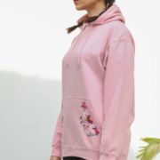 Eden Bliss <br/><span> Baby Pink Pullover Hoodie