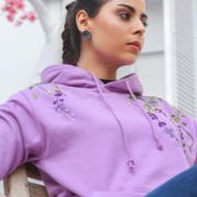 Vineyard <br/><span> Lilac Pullover Hoodie