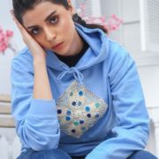 Crochet Craze <br/><span> Sky Blue Pullover Hoodie