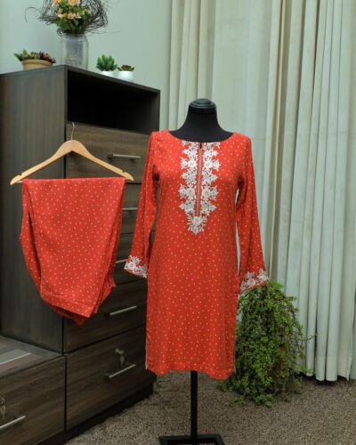 2 Piece – Embroidered Suit PW23-SU02